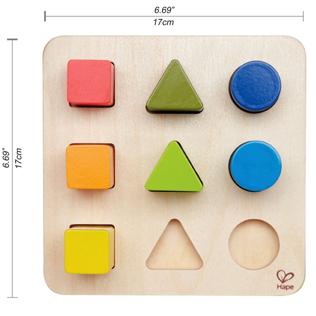 Juego didáctico de clasificación en madera para niños