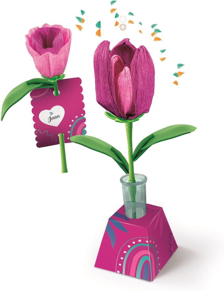 Juego Científico Creativo Flores Tulipanes Para Niños Niñas