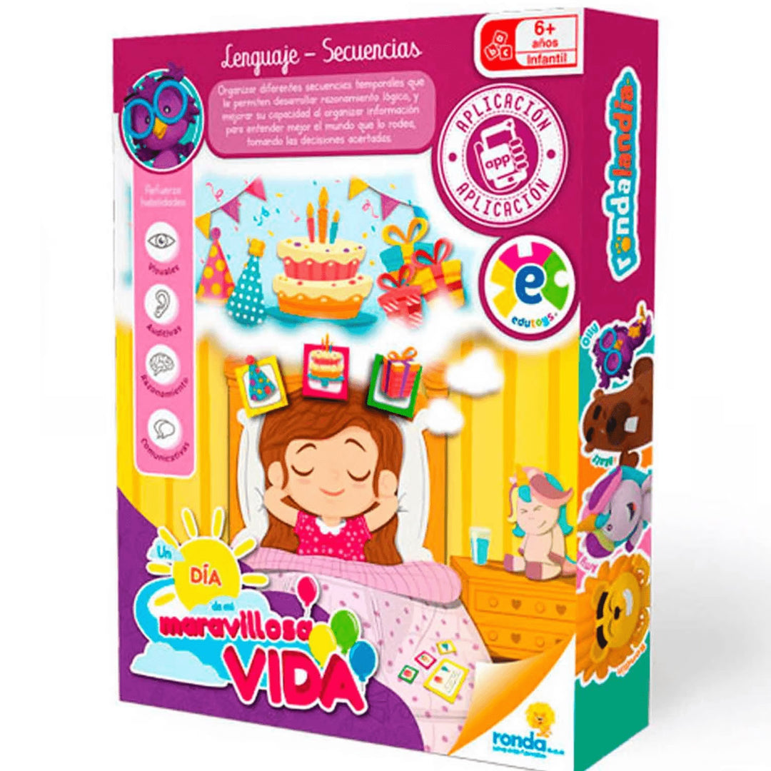Juego De Mesa Didáctico Secuencias De Vida Niños