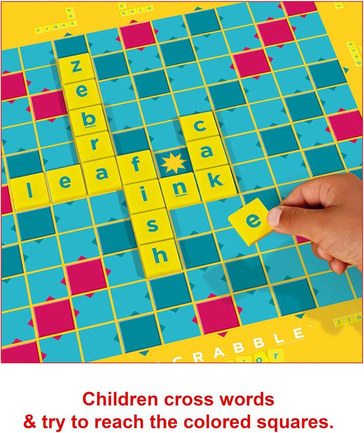 Juego De Mesa Clásico Scrabble Junior Para Niños