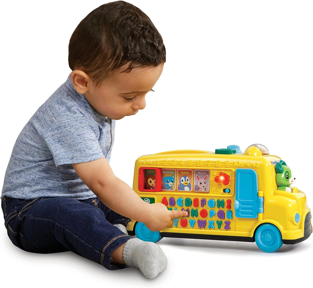 Juego Autobús Educativo Letras Y Animal Niños