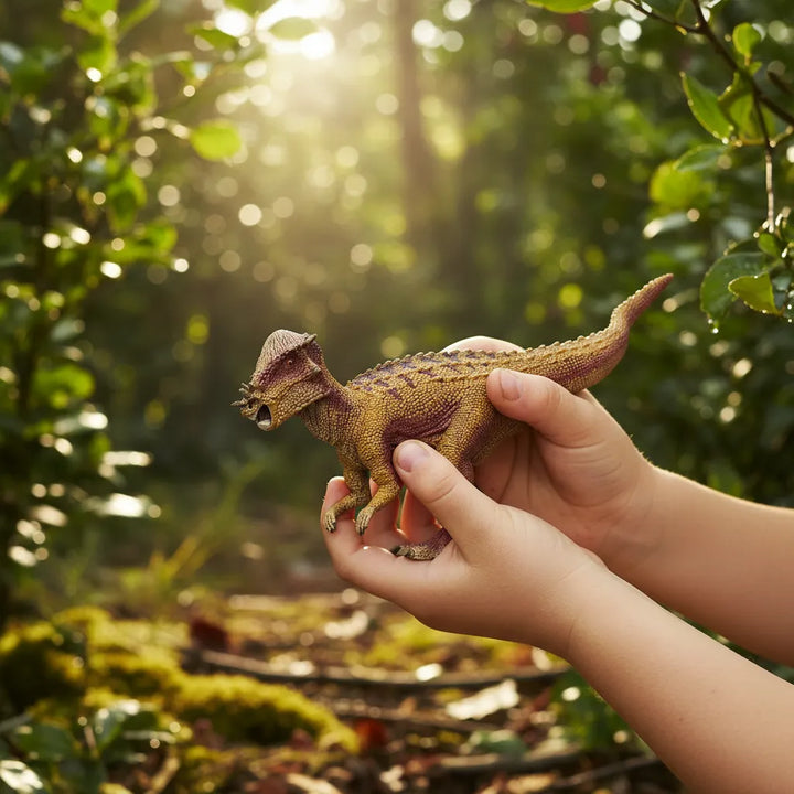 Figura Dinosaurio Paquicefalosaurio Pintada A Mano