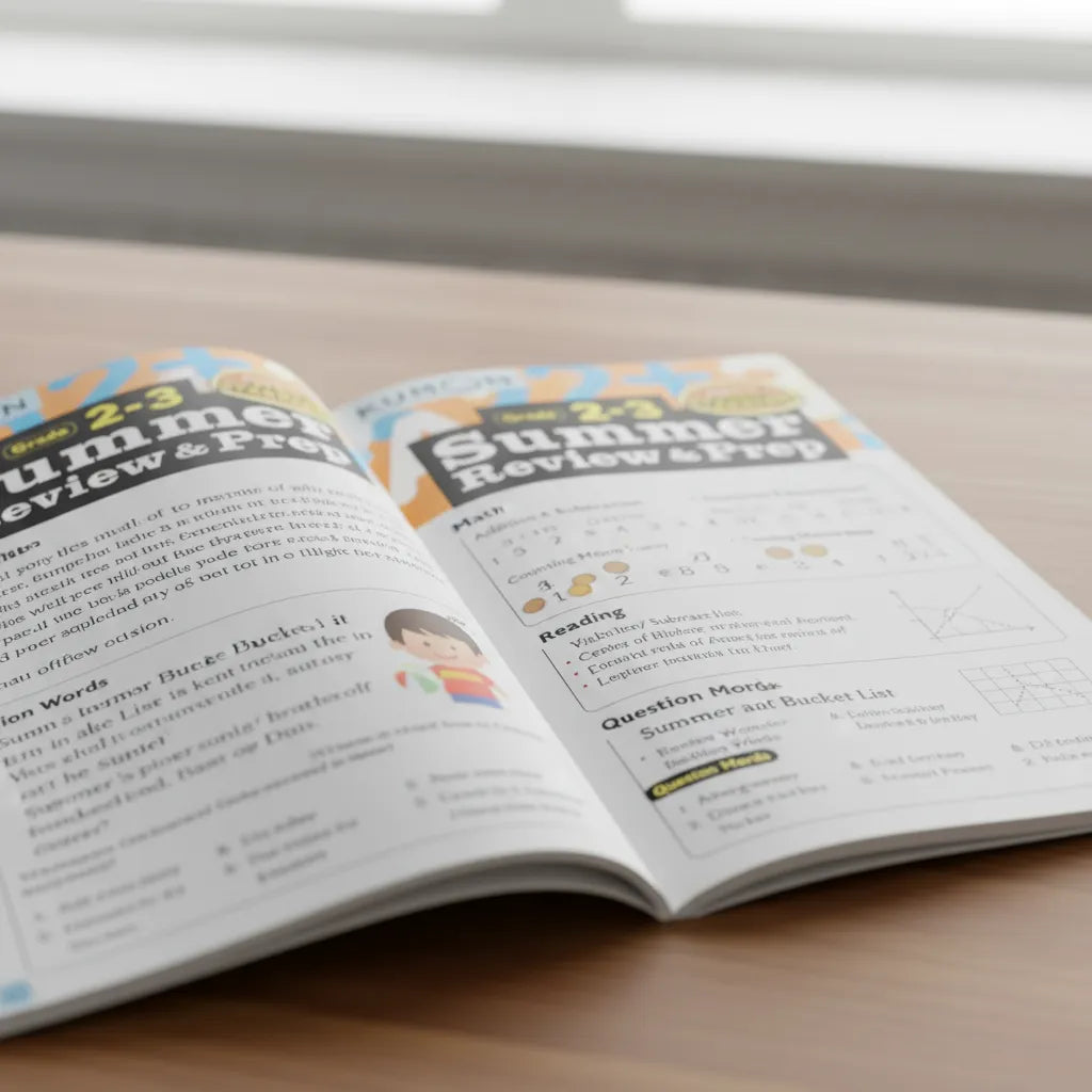 Libro Kumon Preparacion Matematicas Y Lectura Grado 2-3