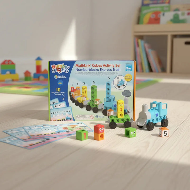 Set Tren Números Numberblock Para Niños