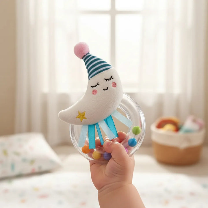 Sonajero Para Bebé Luna Sensorial