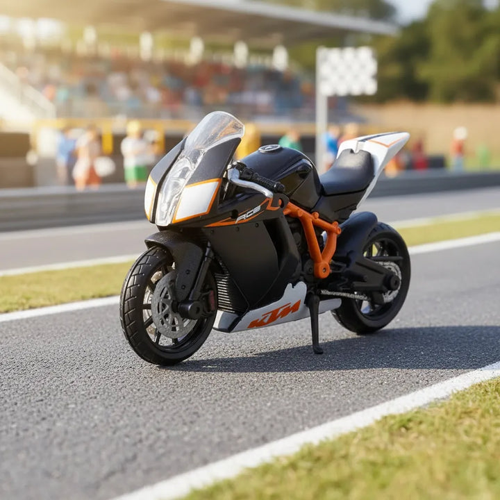 Moto Ktm 1190 Rc8 R Escala 1/18 Bburago