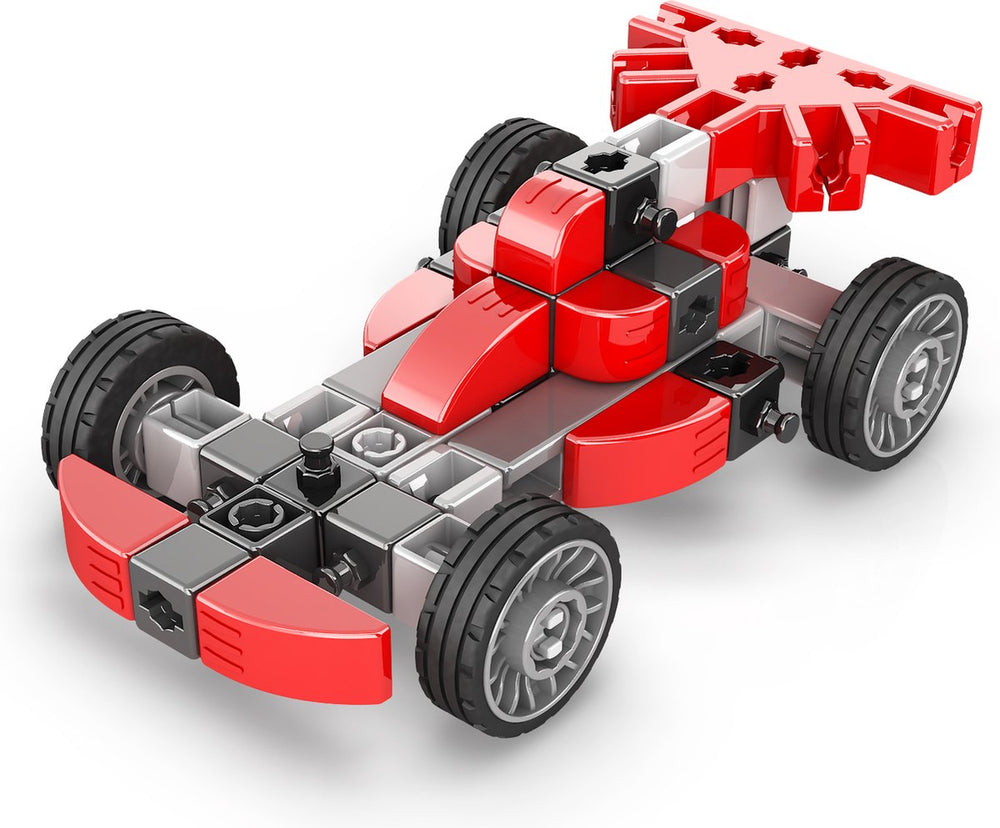 Juego De Construcción Carro Carreras 5 En 1