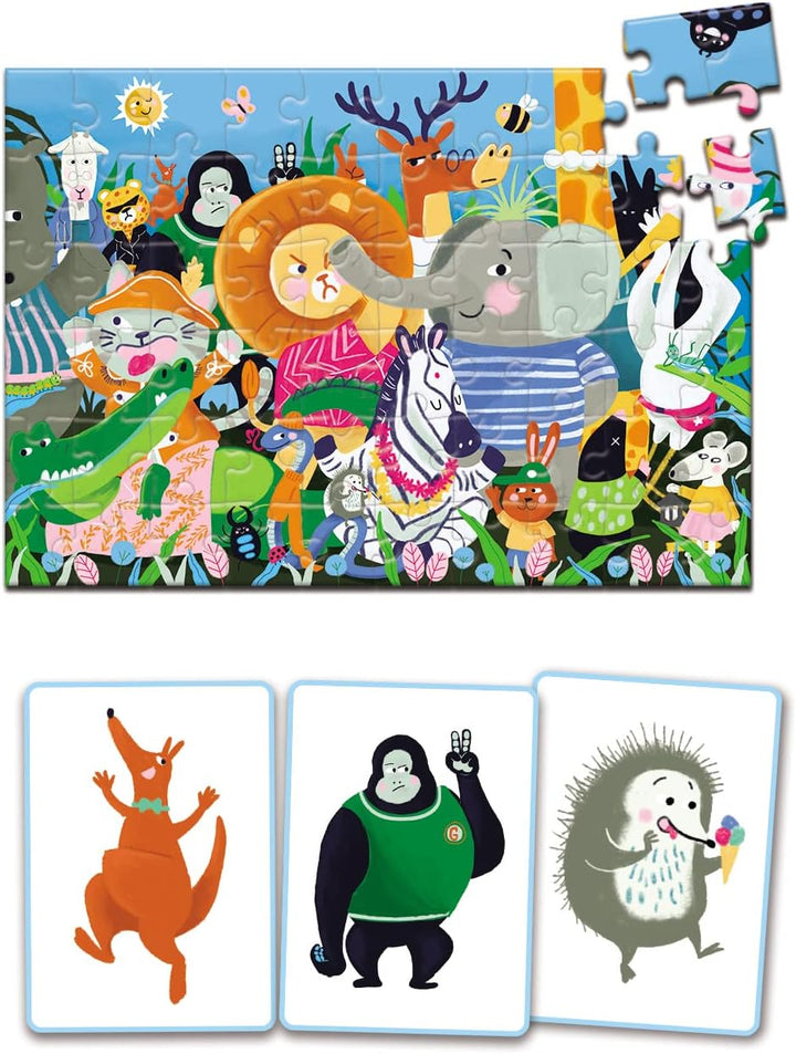 Rompecabezas Interactivo Encuentra Animales Niños