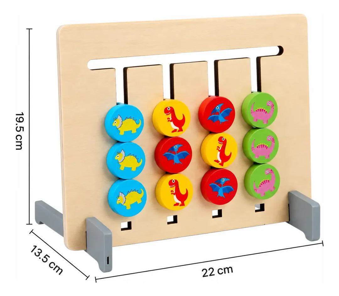 Juego De Lógica Montessori En Madera Para Niños