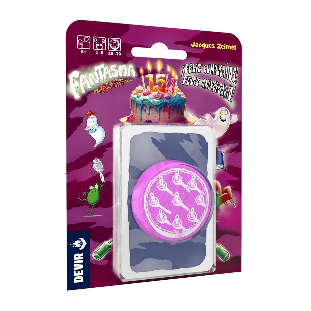 Juego de Mesa Fantasma Blitz ¡Feliz aniversario! Devir Para Adultos