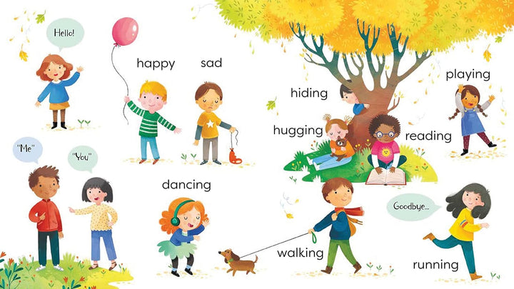 Libro Educativo First Words Book Usborne Para Niños