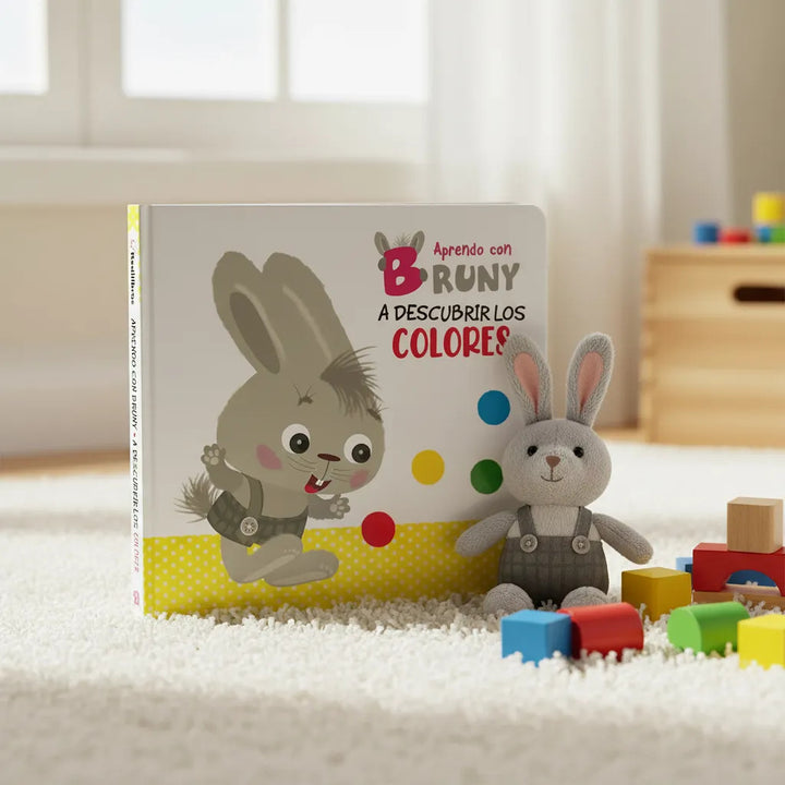 Libro Aprendo con Bruny A Descubrir los Colores Para Niños