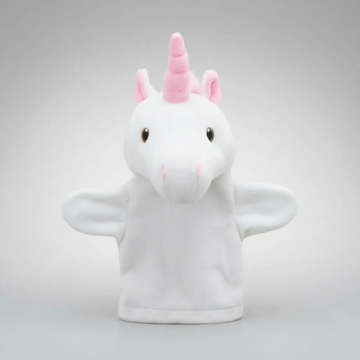 Títere Didáctico De Peluche Unicornio Para Niños