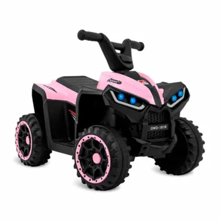 Cuatrimoto eléctrica Carro Montable Niños Rosado Control Remoto