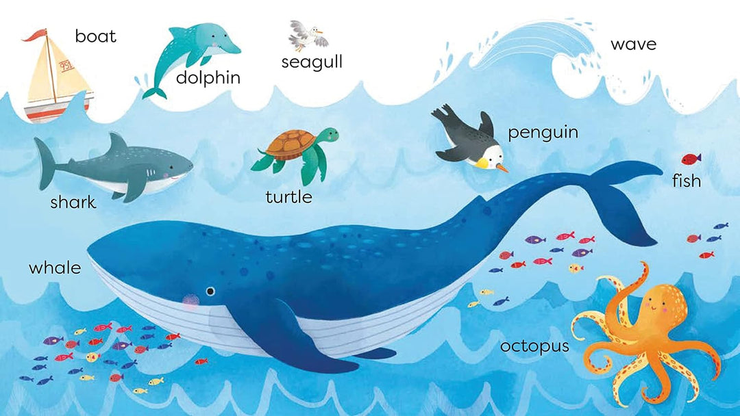 Libro Educativo First Words Book Usborne Para Niños
