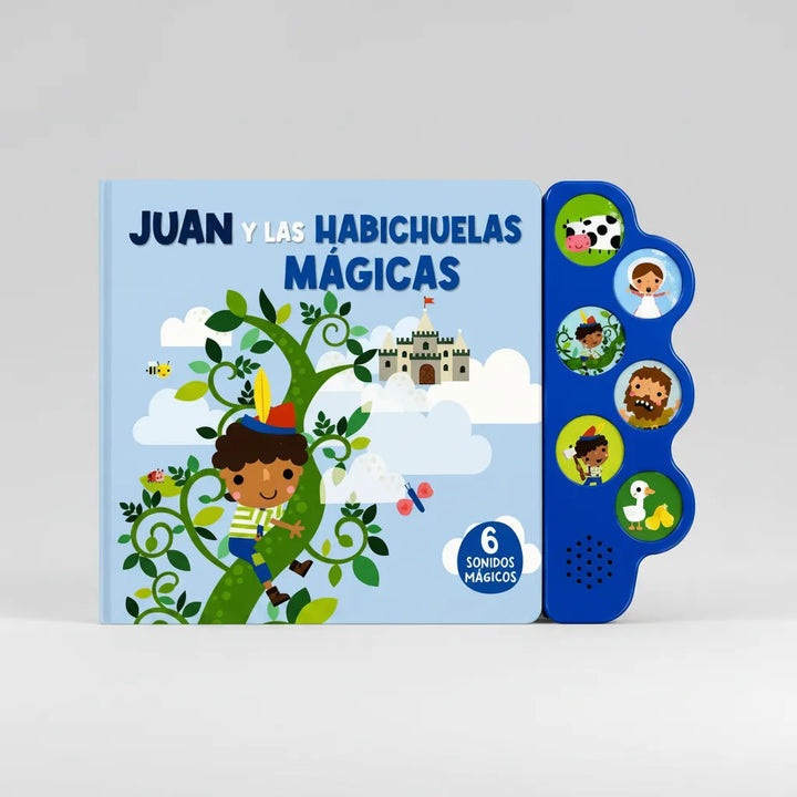 Libro Interactivo con Sonido Jack y las habichuelas mágicas Para Niños