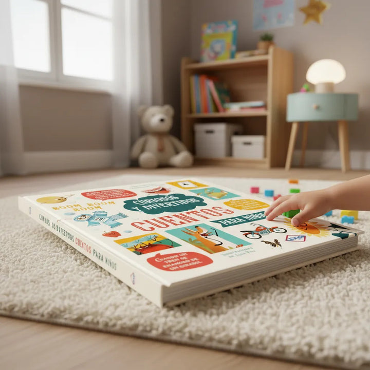 Libro Ilustrado Curiosos Y Divertidos Cuentos Para Niños