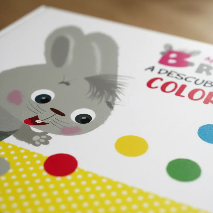 Libro Aprendo con Bruny A Descubrir los Colores Para Niños