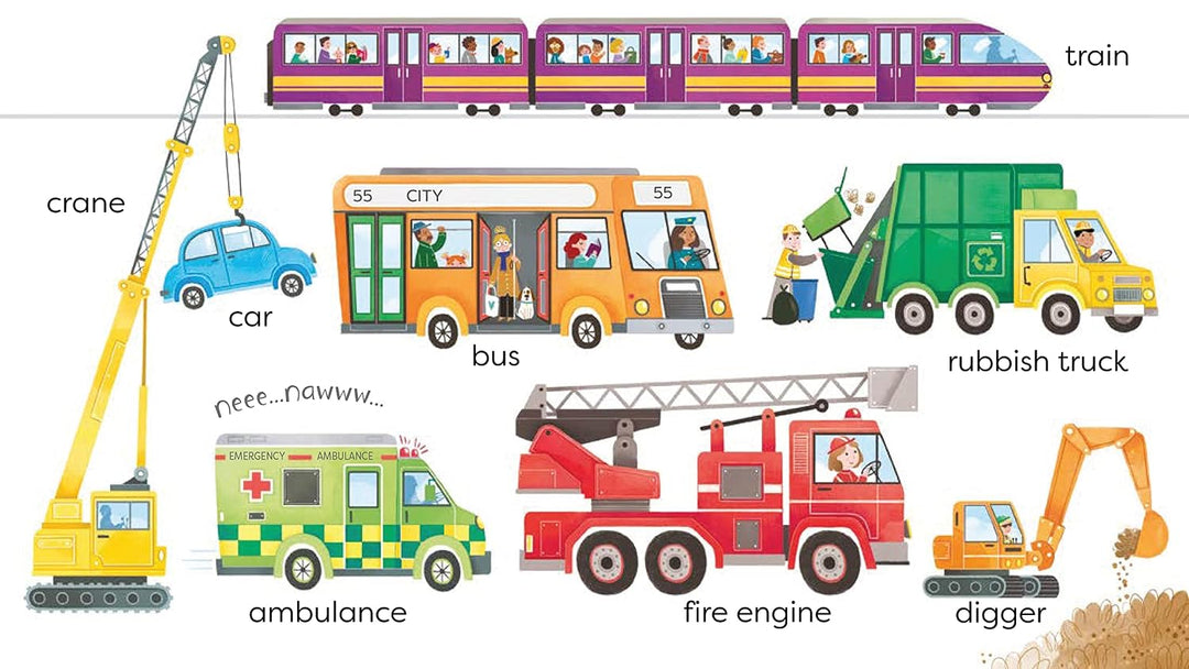 Libro Educativo First Words Book Usborne Para Niños