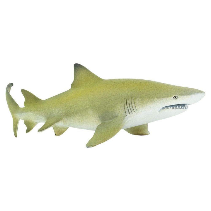 Figura Animales Tiburon Limon Pintado a Mano