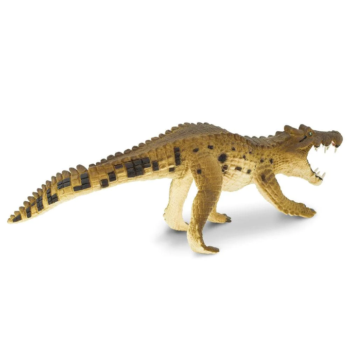 Figura Dinosaurios Kaprosuchus Pintado a Mano