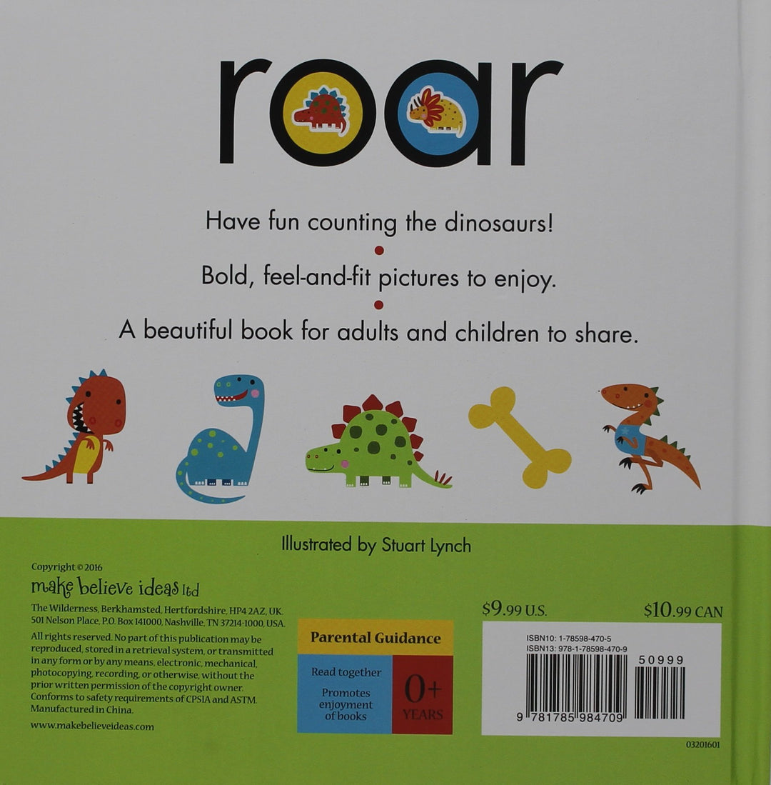 Libro Infantil Feel And Fit Dinosaur Counting