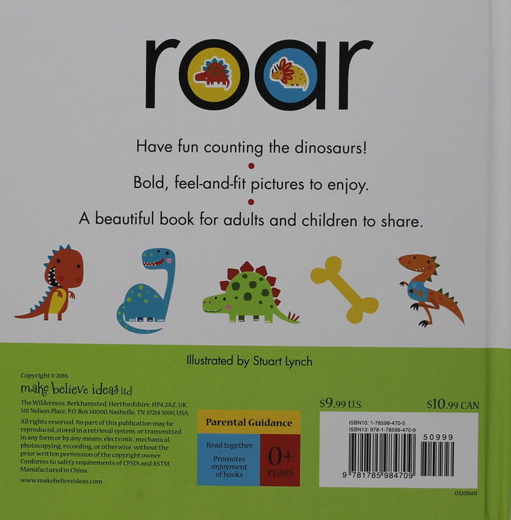 Libro Infantil Feel And Fit Dinosaur Counting