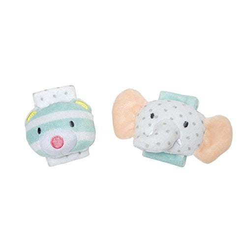 Sonajeros pulsera elefante y oso