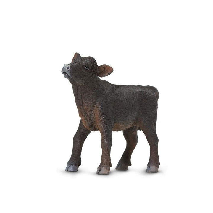 Figura Animales Ternero Angus Pintado a Mano