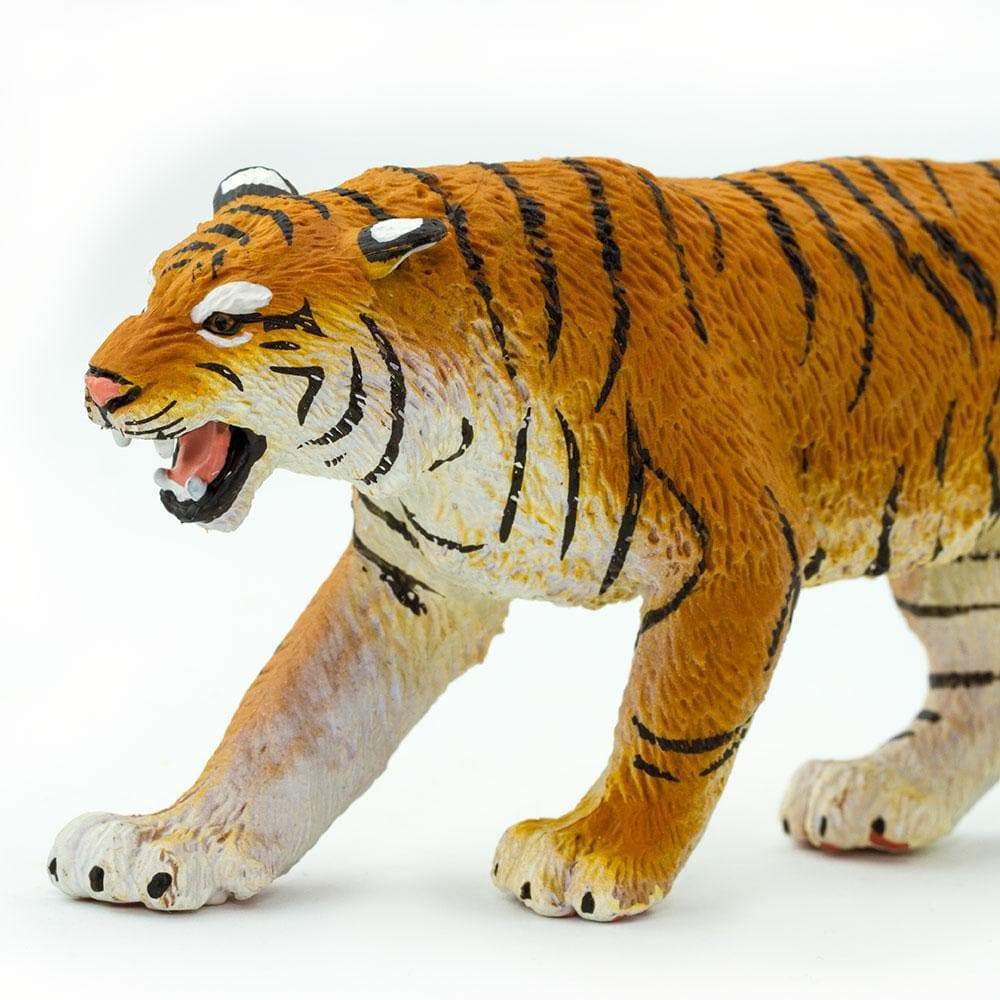 Figura Animales Tigre Bengala Pintado a Mano