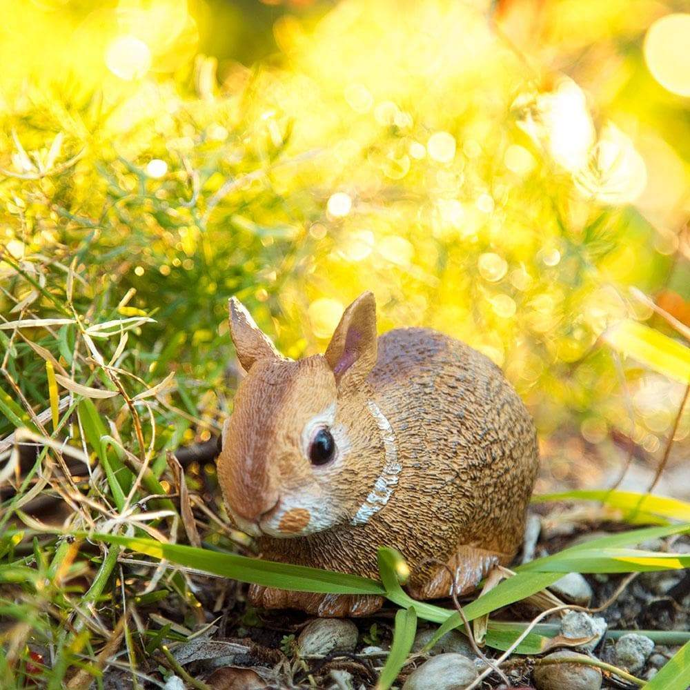 Figura Animales Conejo Bebe Pintado a Mano