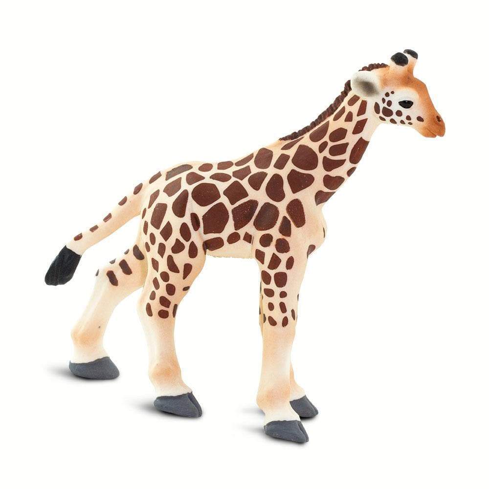 Figura Animales Jirafa Bebe Pintado a Mano