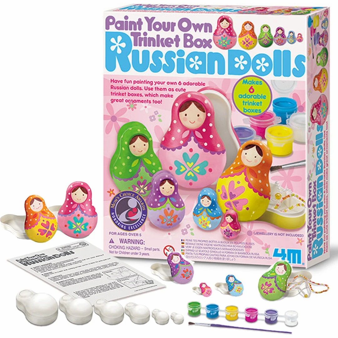juego kit para Pintar tus muñecas para niños