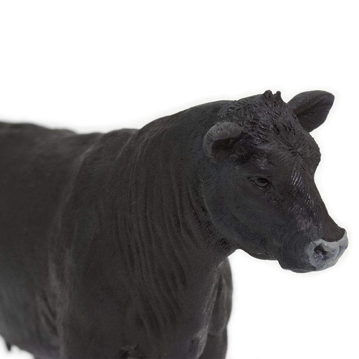 Figura Animales Vaca Angus Pintado a Mano