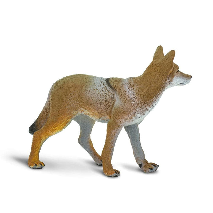 Figura Animales Coyote Pintado a Mano