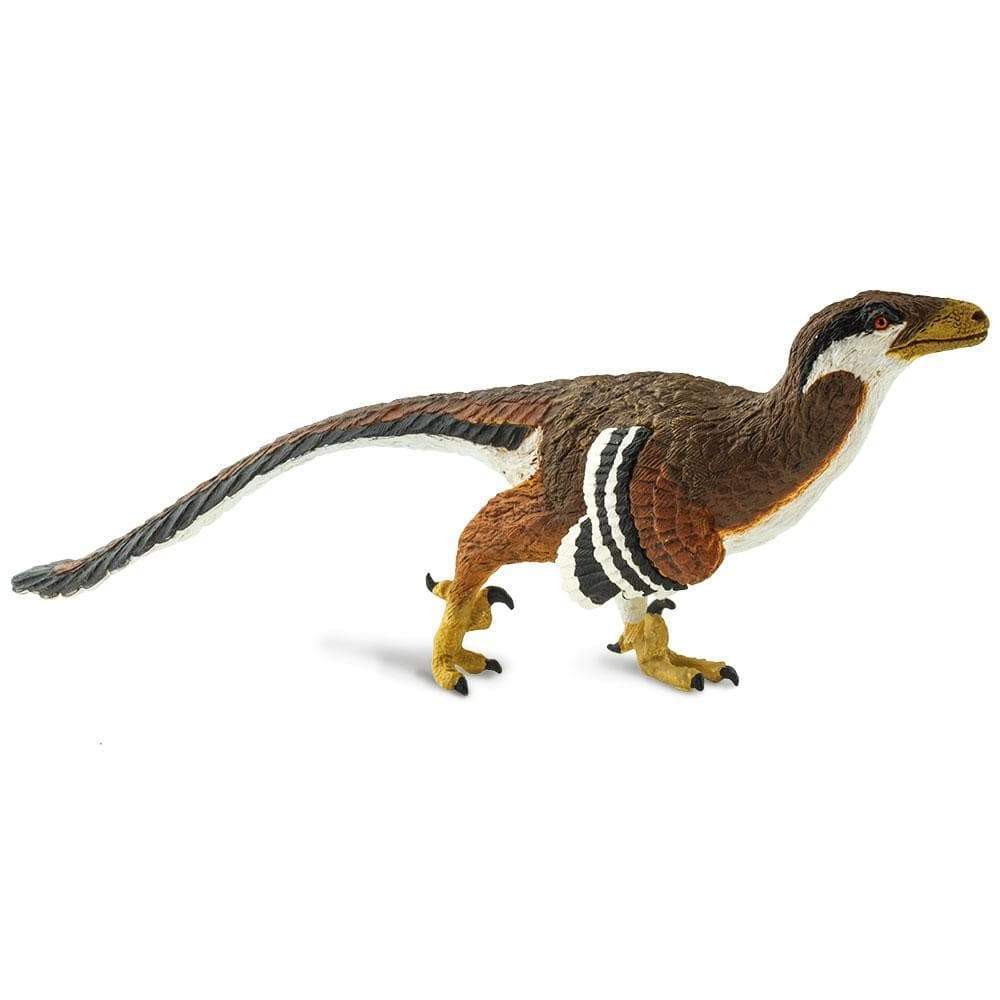 Figura Dinosaurio Deinonychus Pintado a Mano