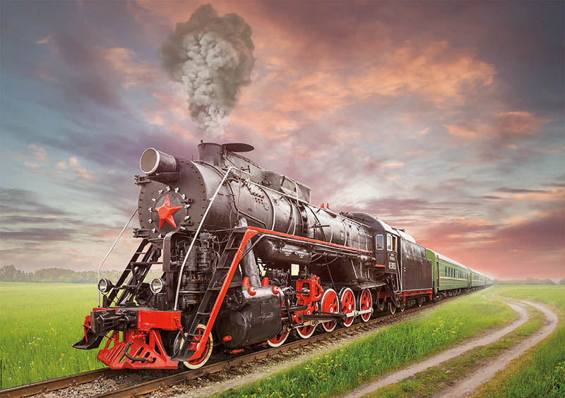 Rompecabezas 2.000 piezas El tren