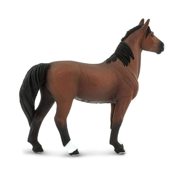 Figura Animales Caballo Morgan Pintado a Mano