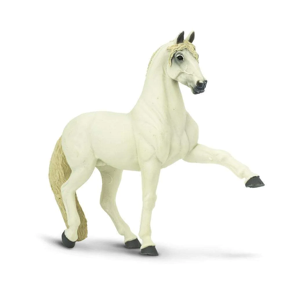 Figura Animales Semental Andaluz Pintado a Mano