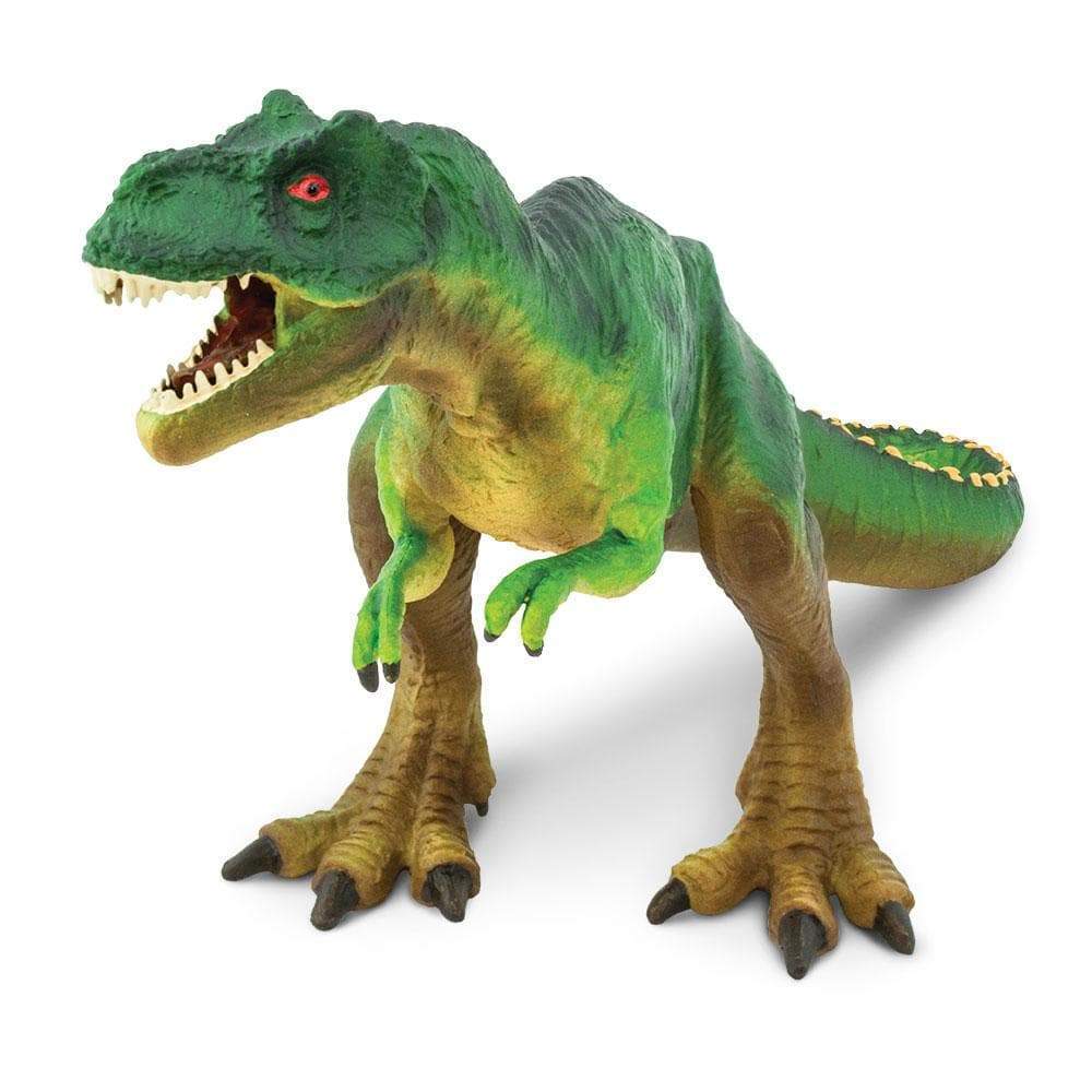 Figura Dinosaurio Tiranosaurio Rex Pintado a Mano