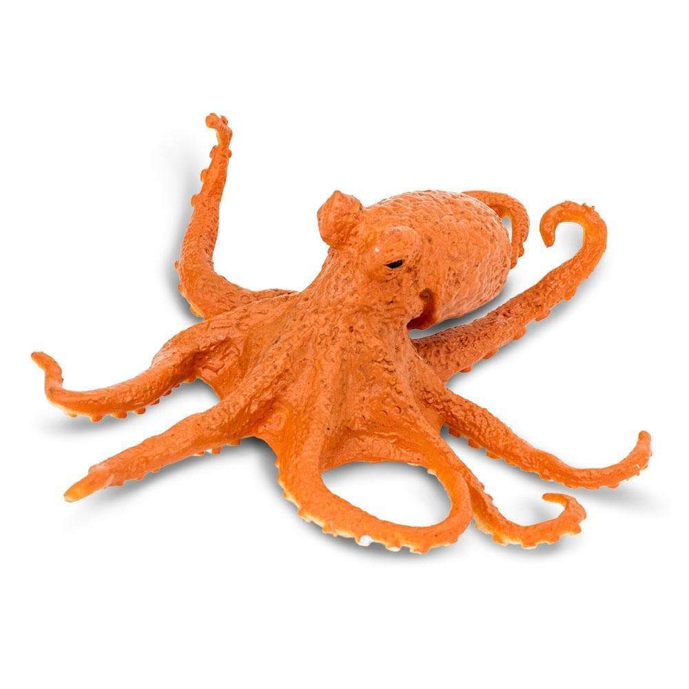 Figura Animales Pulpo Pintado a Mano