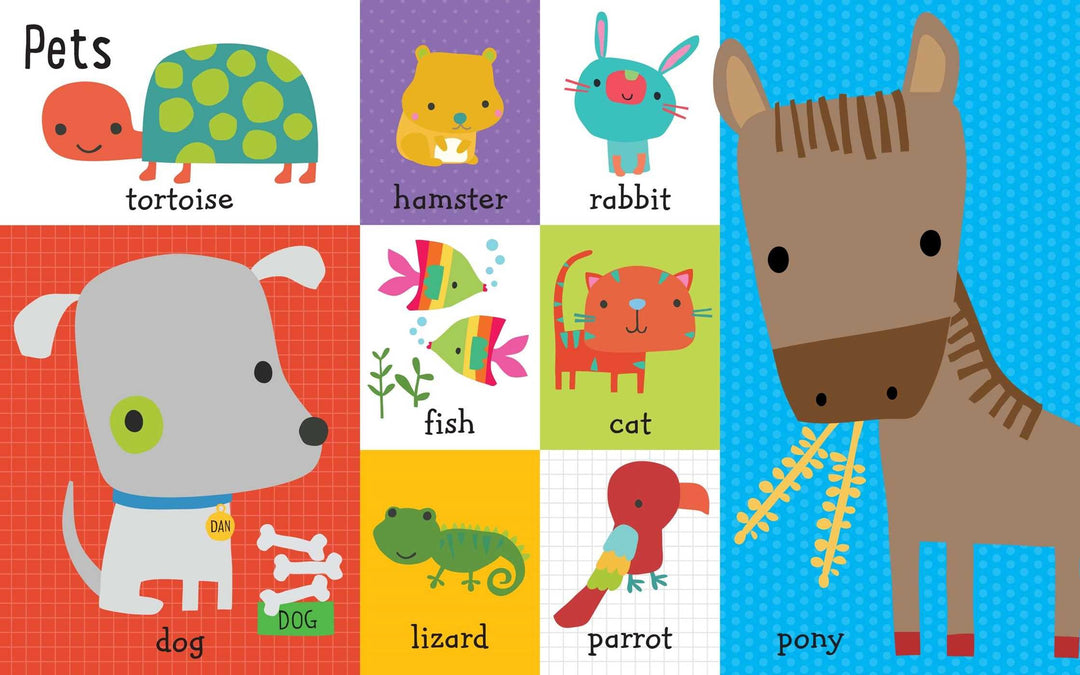 Libro Infantil 100 Animal Words