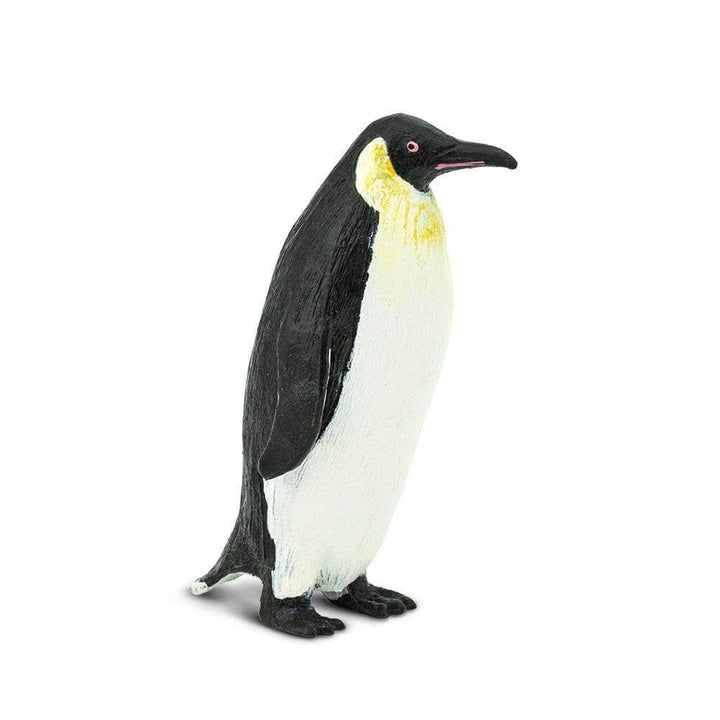 Figura Animales Pingüino Emperador Pintado a Mano