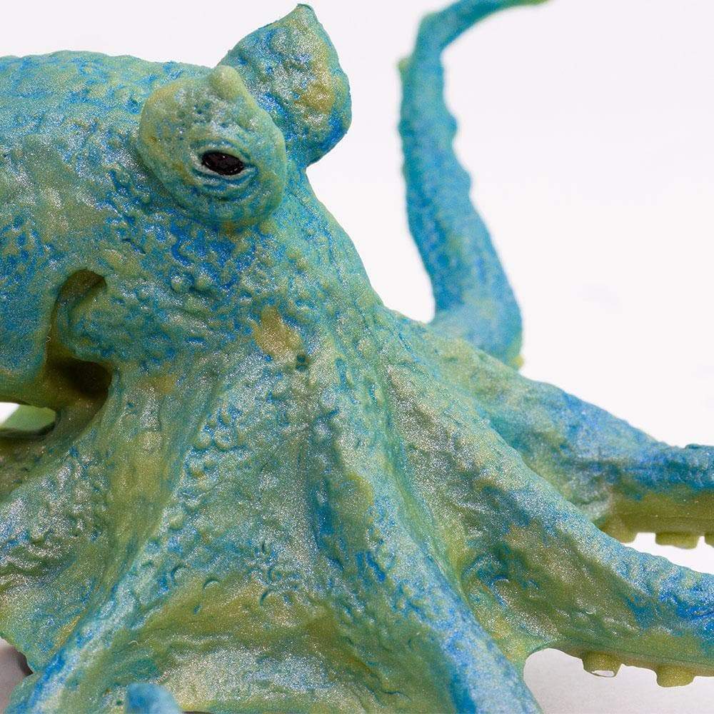 Figura Animales Pulpo Pintado a Mano