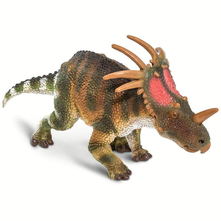 Figura Dinosaurio Styracosaurus Pintado a Mano
