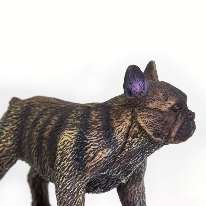 Figura Animales Bulldog Frances Pintado a Mano