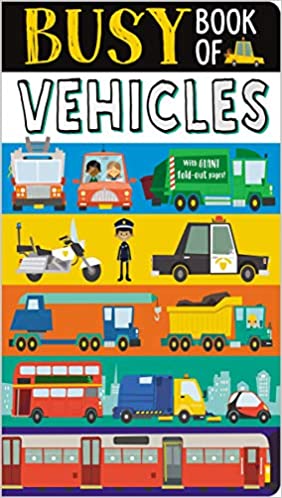 Libro Infantil Busy Book Of Vehicles
