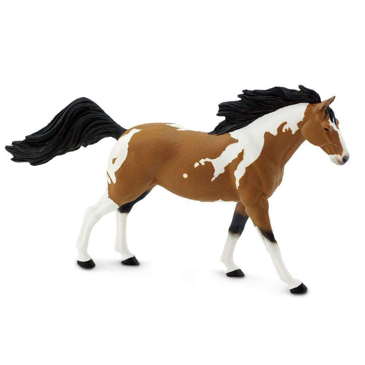 Figura Animales Caballo Semental Pintado a Mano