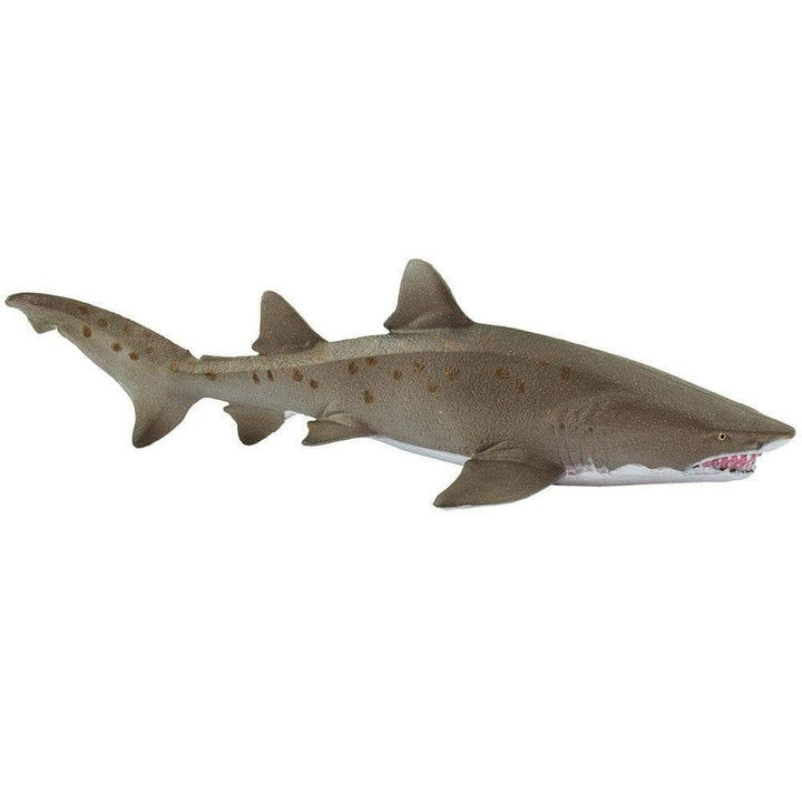 Figura Animales Tiburon Tigre Pintado a Mano