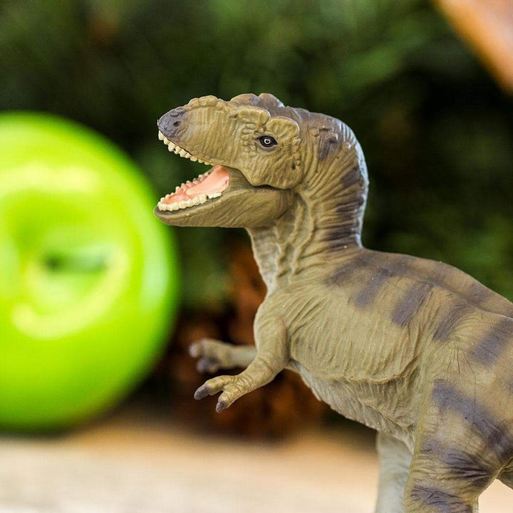 Figura Dinosaurio Tiranosaurio Rex Pintado a Mano